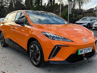 Orange Used 2023 MG MG4 EV Trophy Hatchback | £13,995