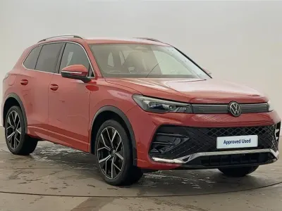 Begagnad VW Tiguan R-line 272 HK (200 kW) 2025 Röd SUV