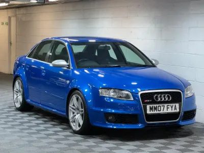 Used Audi RS4 420 HP (308 kW) 2007 Blue Sedan