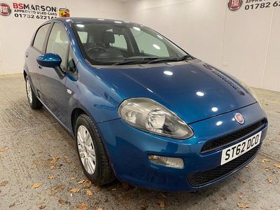 Used Fiat Punto Easy 2012 Blue Hatchback