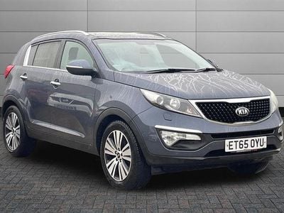 Used Kia Sportage 114 HP (83 kW) 2016 Blue SUV