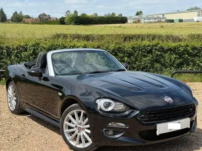 Used Fiat 124 Spider Lusso 140 HP (102 kW) 2018 Black Cabriolet