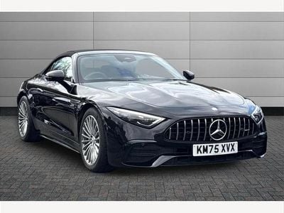 Used Mercedes SL43 AMG Premium 381 HP (280 kW) 2025 Black Cabriolet