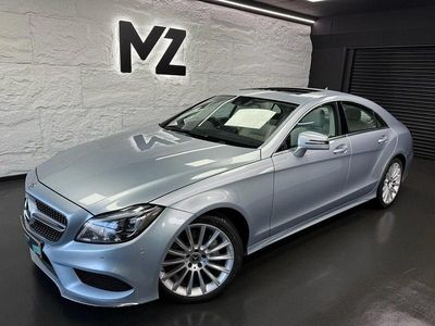 Silver Used 2017 Mercedes CLS350 AMG line Coupe | £7,765