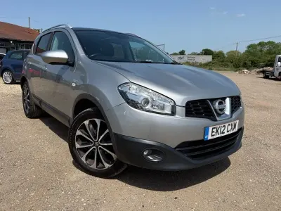 Used Nissan Qashqai N-TEC 117 HP (86 kW) 2012 Silver SUV