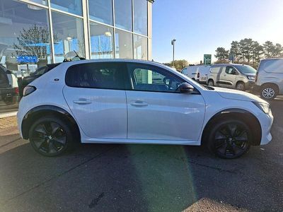 White Used 2021 Peugeot e-208 GT Hatchback | £13,495 (Fair price)