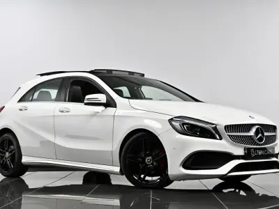 Używany Mercedes A200 AMG Line Premium Plus 136 KM (100 kW) 2017 Biały Hatchback