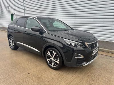 Used Peugeot 3008 GT-line 130 HP (95 kW) 2019 Black SUV