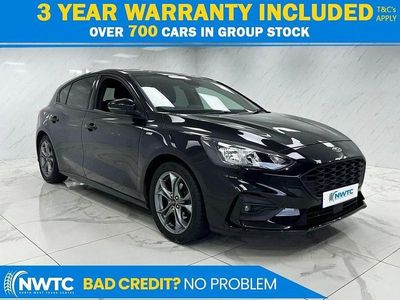 Black Used 2019 Ford Focus ST-Line Hatchback | £8,595 (Fair price)