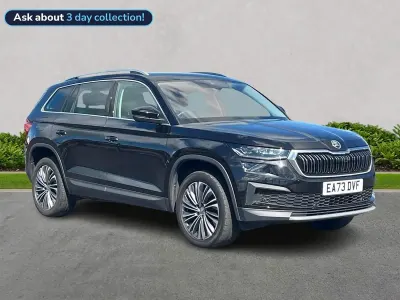 Used Skoda Kodiaq SE L Executive 150 HP (110 kW) 2023 Black SUV