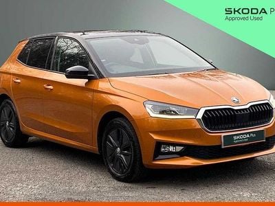 Used Skoda Fabia Colour Edition 95 HP (69 kW) 2022 Orange Hatchback