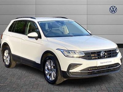 White Used 2022 VW Tiguan Life SUV | £17,867 (Fair price)