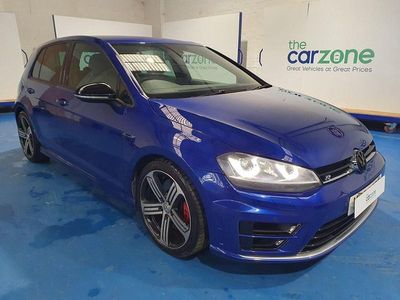 Used VW Golf VII R 2014 Blue Hatchback