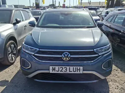 Used VW T-Roc Style 110 HP (80 kW) 2023 Blue SUV