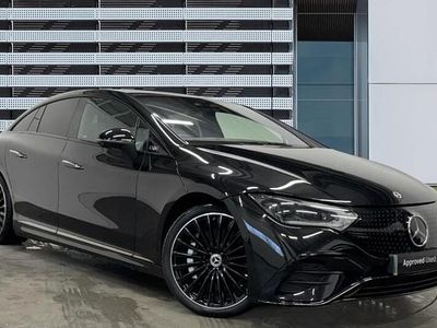 Used Mercedes EQE350 AMG line 214 kW (292 HP) 2024 Black Sedan