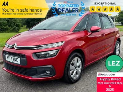 Used Citroën C4 Picasso PureTech 130 HP (95 kW) 2017 Red MPV