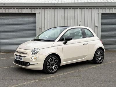 Used Fiat 500 Collezione 69 HP (50 kW) 2018 Grey Hatchback