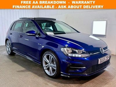 Used VW Golf VII R-line 150 HP (110 kW) 2019 Blue Hatchback