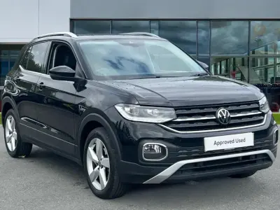 Used VW T-Cross SEL 150 HP (110 kW) 2023 Deep black pearl SUV