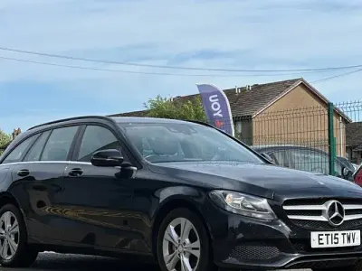 Used Mercedes C200 SE 184 HP (135 kW) 2015 Black Estate