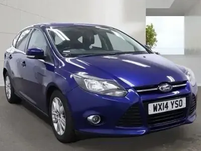 Używany Ford Focus Titanium 115 KM (84 kW) 2014 Niebieski Hatchback