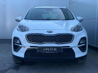 Begagnad Kia Sportage 174 HK (127 kW) 2020 Vit SUV