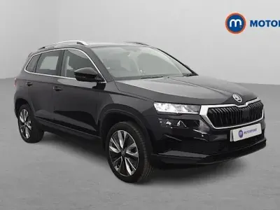 Gebraucht Skoda Karoq SE L 110 PS (80 kW) 2023 Schwarz SUV