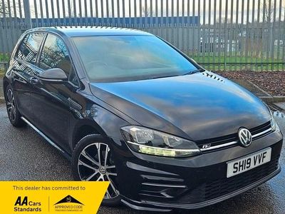 Used VW Golf VII R-line 150 HP (110 kW) 2019 Black Hatchback
