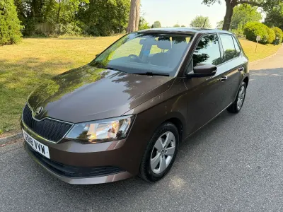 Used Skoda Fabia SE 2018 Brown Hatchback