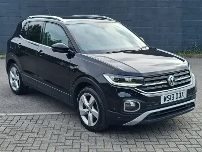 Used VW T-Cross SEL 115 HP (84 kW) 2019 Black SUV