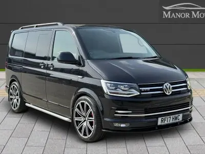Used VW T6 Highline 201 HP (147 kW) 2017 Black Van