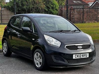 Used Kia Venga 89 HP (65 kW) 2012 Black Hatchback