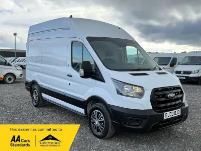 Used Ford Transit 130 HP (95 kW) 2020 White Van