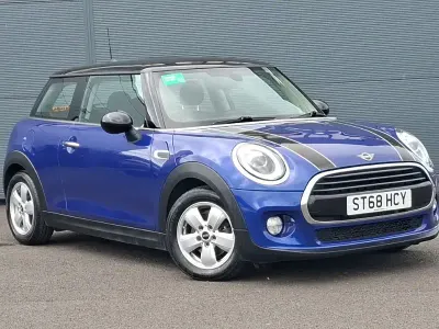 Used Mini Cooper 136 HP (100 kW) 2018 Blue Hatchback