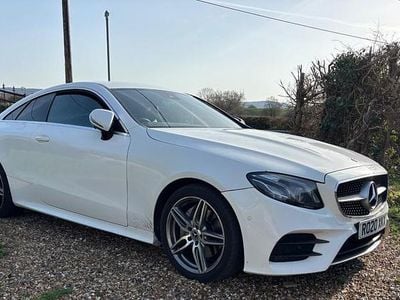 Used Mercedes E300 AMG Line Premium 2020 White Coupe