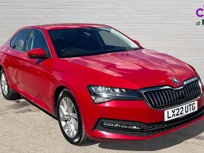 Used Skoda Superb SE 150 HP (110 kW) 2022 Red Hatchback