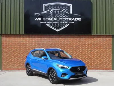 Used MG ZS Exclusive 106 HP (77 kW) 2022 Blue SUV