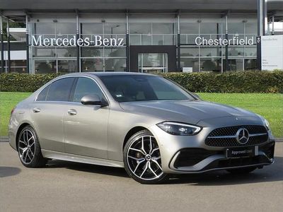 Used Mercedes C220 AMG Line Premium Plus 196 HP (144 kW) 2023 Silver Sedan