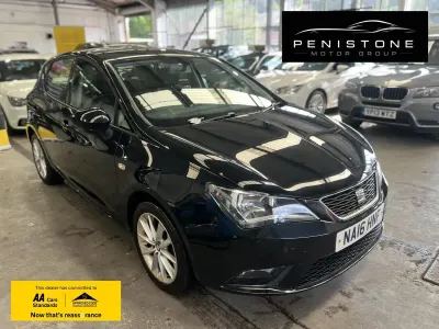 Used Seat Ibiza 75 HP (55 kW) 2016 Black Hatchback