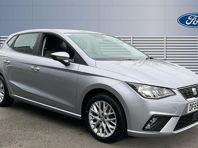 Used Seat Ibiza SE Technology 95 HP (69 kW) 2020 Silver Hatchback