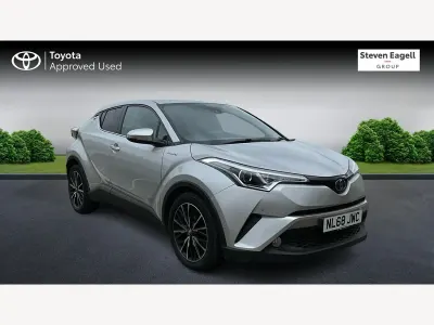 Używany Toyota C-HR 122 KM (89 kW) 2018 Srebrny SUV