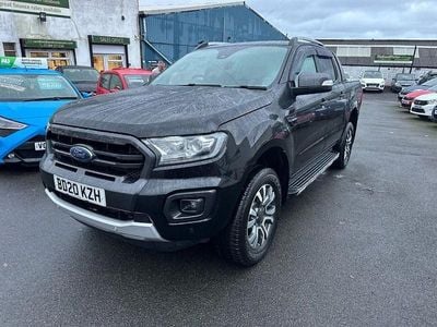 Black Used 2020 Ford Ranger Wildtrack Pickup | £17,999 (Fair price)