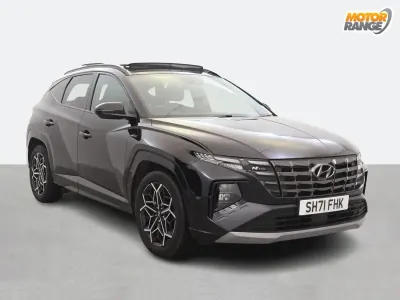 Używany Hyundai Tucson N Line 150 KM (110 kW) 2021 Czarny SUV