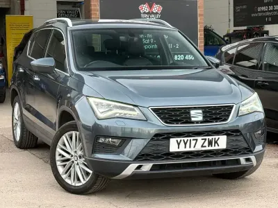 Usado Seat Ateca 4Drive 150 HP (110 kW) 2017 Cinzento SUV