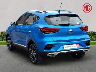 Usado MG ZS Exclusive 109 CV (80 kW) 2022 Azul SUV