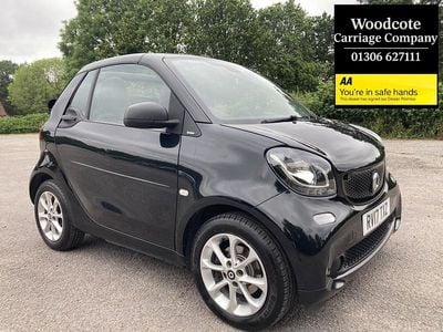 Black Used 2017 Smart ForTwo Cabrio Passion Premium Cabriolet | £5,495 (Fair price)