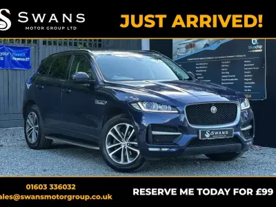 Used Jaguar F-Pace R-Sport 180 HP (132 kW) 2017 Blue SUV