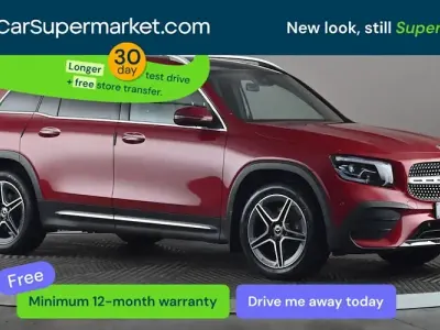 Begagnad Mercedes GLB220 AMG line 190 HK (139 kW) 2022 Röd SUV