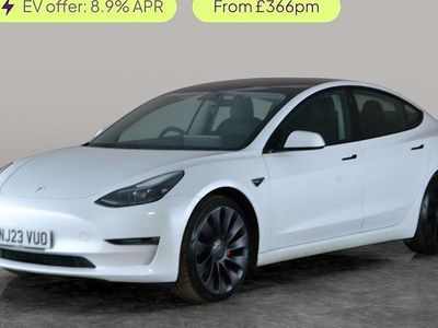 Used Tesla Model 3 Performance 461 kW (627 HP) 2023 White Sedan