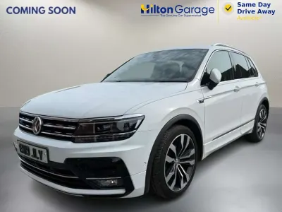 Begagnad VW Tiguan SEL 230 HK (169 kW) 2020 Vit SUV
